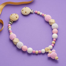 Lade das Bild in den Galerie-Viewer, Babywagenkette - Rosa Micky