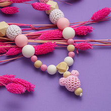 Lade das Bild in den Galerie-Viewer, Babywagenkette - Rosa Micky