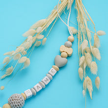 Lade das Bild in den Galerie-Viewer, Schnullerkette mit Name #38