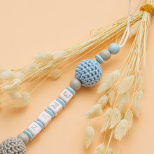 Lade das Bild in den Galerie-Viewer, Schnullerkette mit Name #15