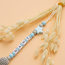 Lade das Bild in den Galerie-Viewer, Schnullerkette mit Name #36