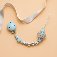 Lade das Bild in den Galerie-Viewer, Schnullerkette mit Namen micky mouse