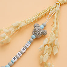 Lade das Bild in den Galerie-Viewer, Schnullerkette mit Name #21