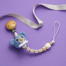 Lade das Bild in den Galerie-Viewer, Schnullerkette mit Name #47