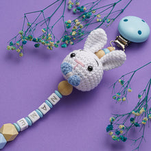 Lade das Bild in den Galerie-Viewer, Schnullerkette mit Name #43