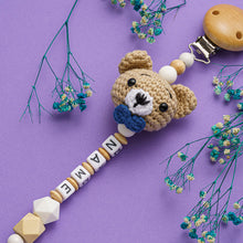 Lade das Bild in den Galerie-Viewer, Schnullerkette mit Name #42