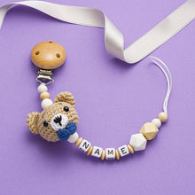 Lade das Bild in den Galerie-Viewer, Schnullerkette mit Bären