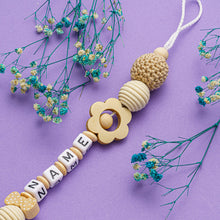 Lade das Bild in den Galerie-Viewer, Schnullerkette mit Name #30
