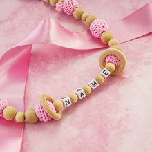 Lade das Bild in den Galerie-Viewer, Babywagenkette - Rosa Traum