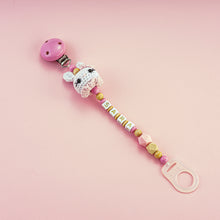 Lade das Bild in den Galerie-Viewer, Schnullerkette mit Name #48