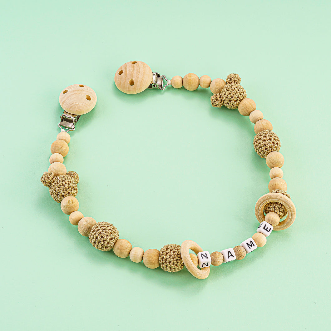 Babywagenkette - Natur Pur