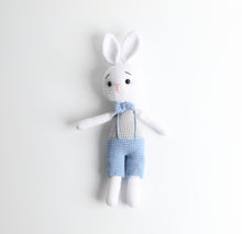 Lade das Bild in den Galerie-Viewer, Häkelpuppe - Hasi (Babyblau)
